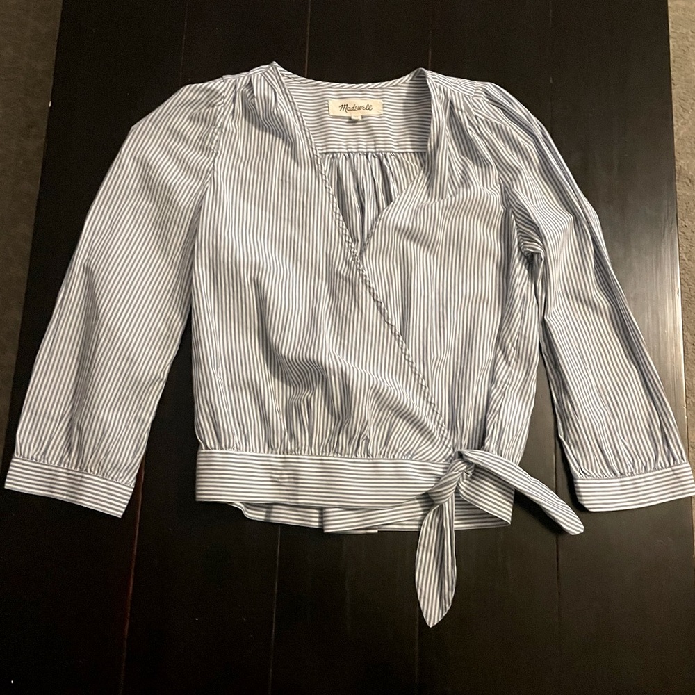 NWOT Madewell Wrap Top